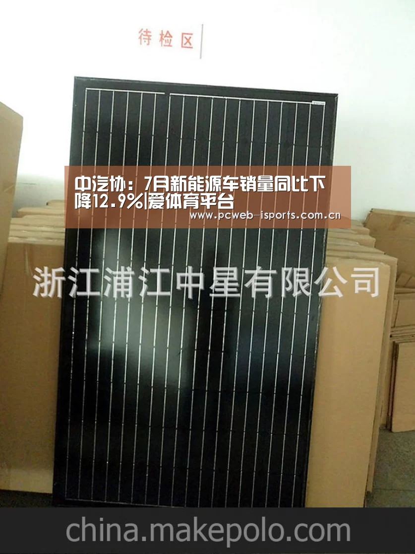 中汽协:7月新能源车销量同比下降12.9%|爱体育平台(图1) 爱体育h5